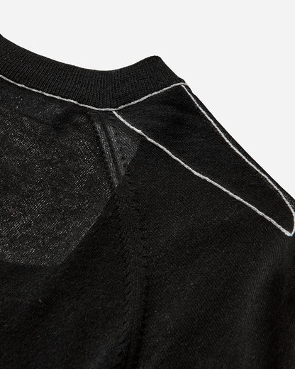 Kiko Kostadinov Wmns Kreiner Knit Cardigan Black Knitwears Cardigans KKWSS26KN09-105 001