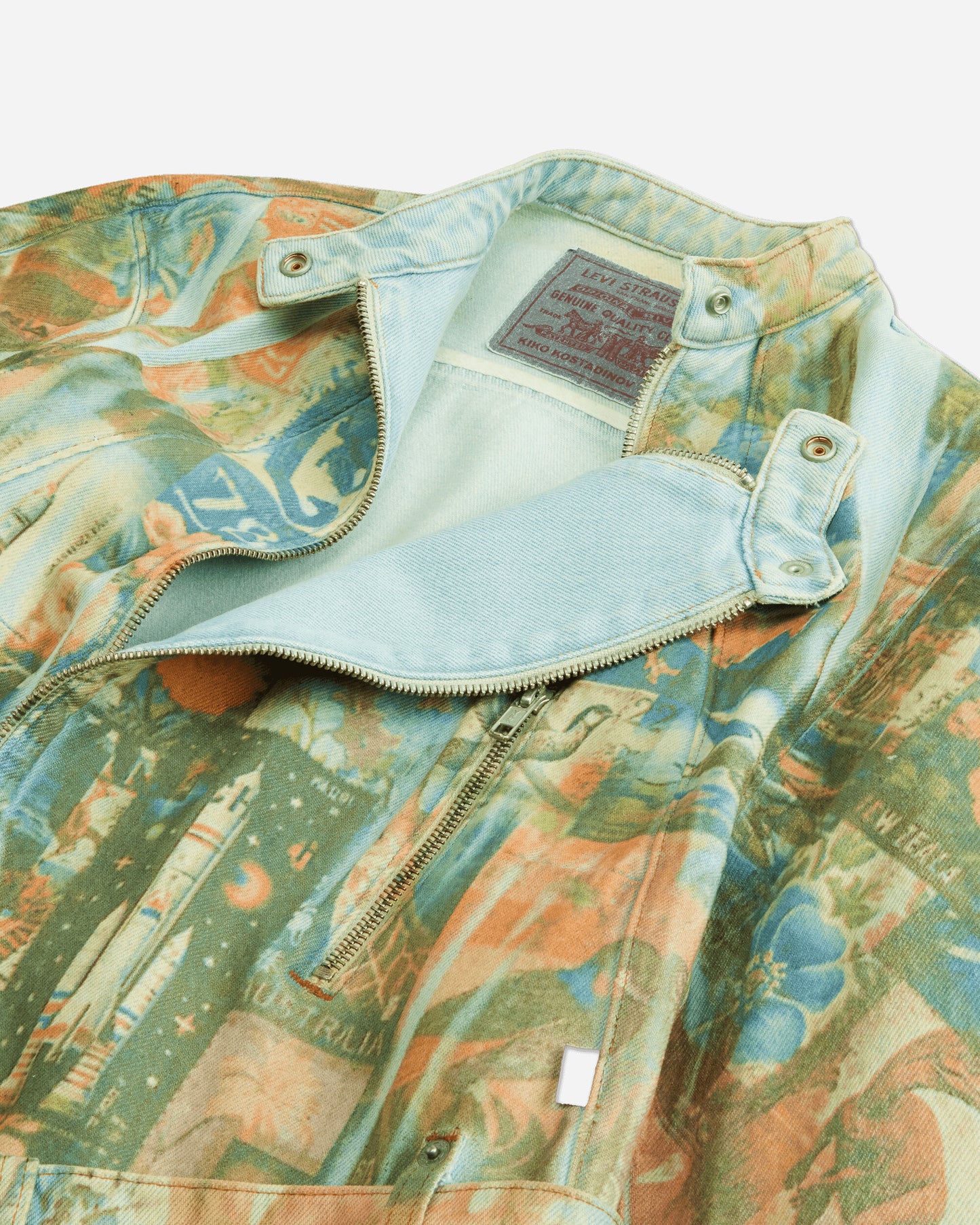 Kiko Kostadinov Wmns Carina Waisted Jacket Post Print Coats and Jackets Coats 003IR0000 1