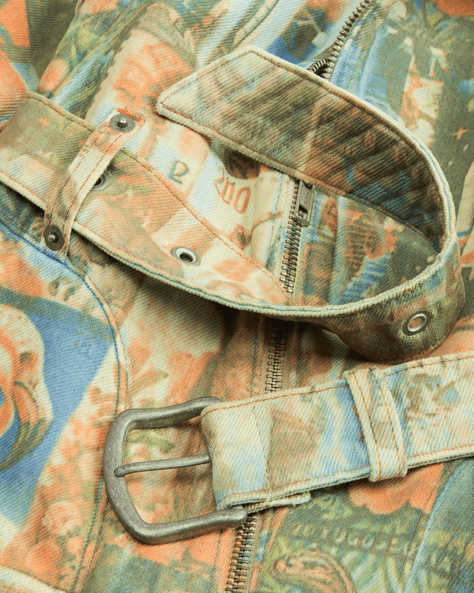 Kiko Kostadinov Wmns Carina Waisted Jacket Post Print Coats and Jackets Coats 003IR0000 1