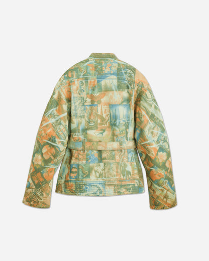 Kiko Kostadinov Wmns Carina Waisted Jacket Post Print Coats and Jackets Coats 003IR0000 1