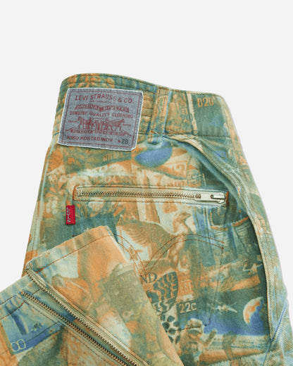 Kiko Kostadinov Wmns Carina  Flared Jean Post Print Pants Denim 003IP0000  1