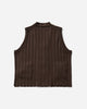Kiko Kostadinov Fitz Knit Vest Maroon Knitwears Gilets KKAW25KN02 92