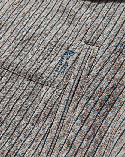 Kiko Kostadinov Farkas Pullover Jacket Tan And Blue Coats and Jackets Jackets KKSS26J05 45