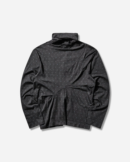 Kiko Kostadinov Ohne Long Sleeve Mock Neck Black And Sapphire T-Shirts Longsleeve KKSS265TP07 96