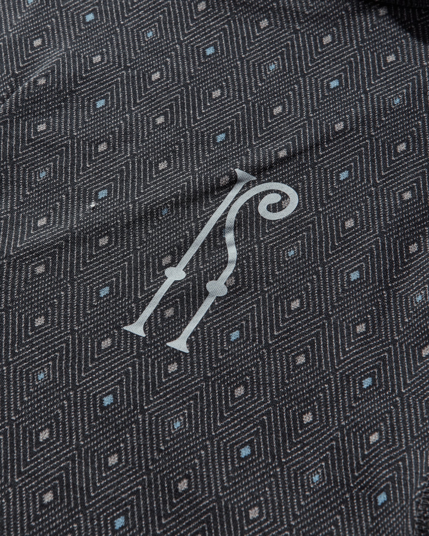 Kiko Kostadinov Ohne Long Sleeve Mock Neck Black And Sapphire T-Shirts Longsleeve KKSS265TP07 96