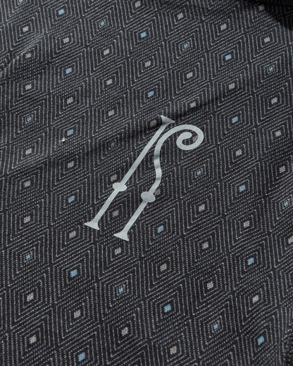 Kiko Kostadinov Ohne Long Sleeve Mock Neck Black And Sapphire T-Shirts Longsleeve KKSS265TP07 96