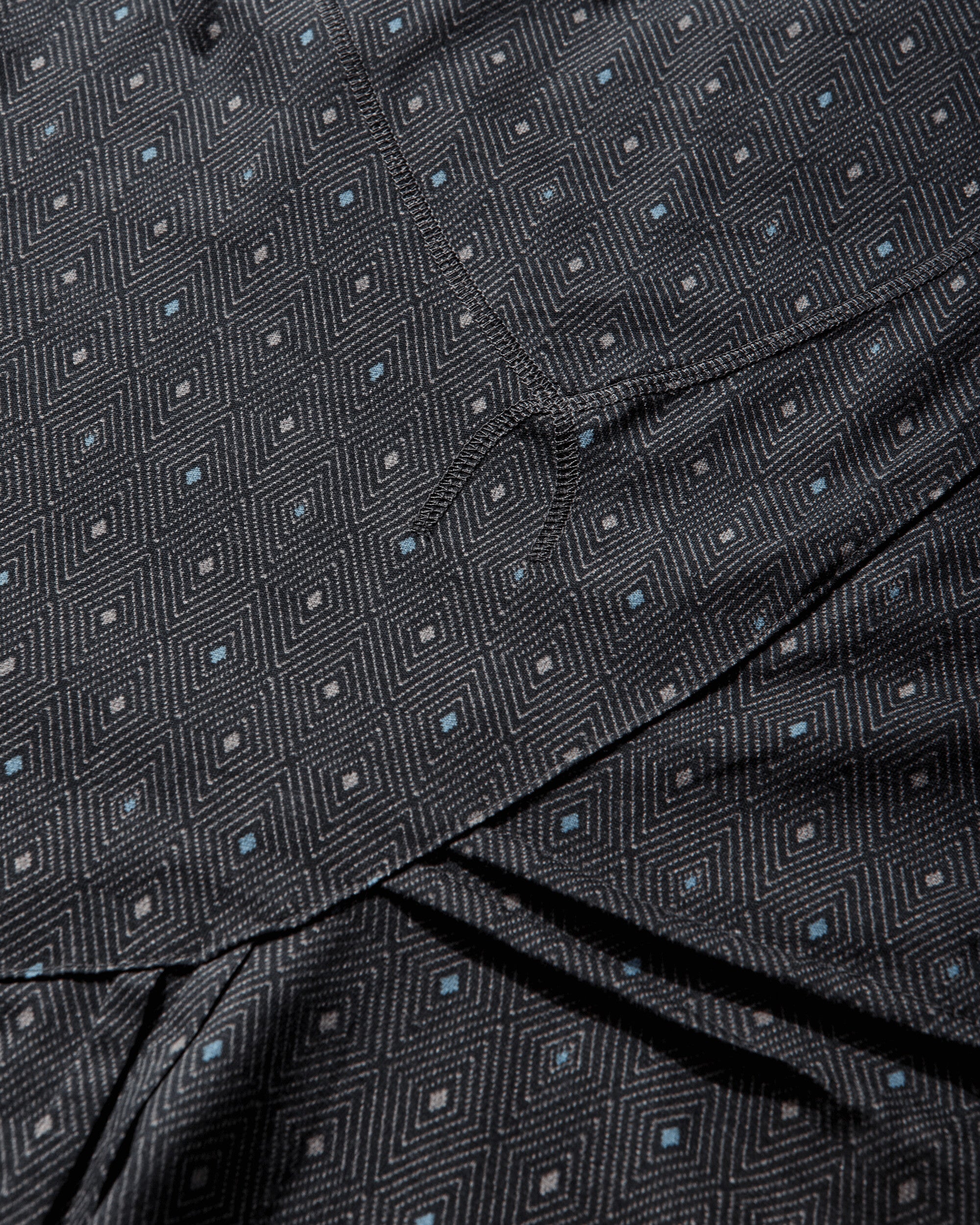 Kiko Kostadinov Ohne Long Sleeve Mock Neck Black And Sapphire T-Shirts Longsleeve KKSS265TP07 96