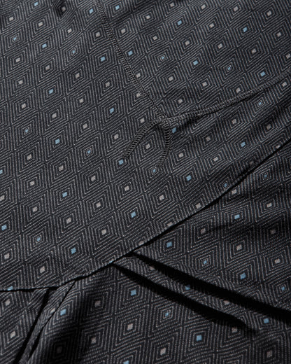 Kiko Kostadinov Ohne Long Sleeve Mock Neck Black And Sapphire T-Shirts Longsleeve KKSS265TP07 96