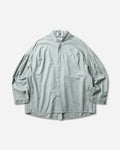 Kiko Kostadinov Evers Pleated Shirt Soft Green Shirts Longsleeve Shirt KKAW26SH04 68