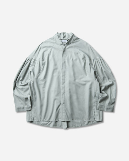 Kiko Kostadinov Evers Pleated Shirt Soft Green Shirts Longsleeve Shirt KKAW26SH04 68