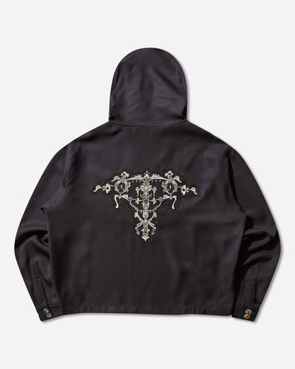 Kiko Kostadinov Slatina Hooded Top Ls Coal Black Shirts Longsleeve Shirt KKAW25TP04 63