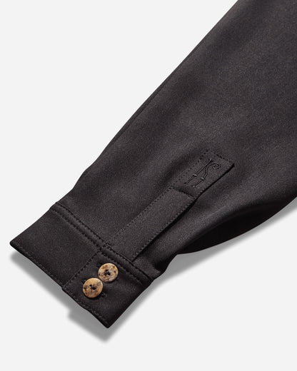 Kiko Kostadinov Slatina Hooded Top Ls Coal Black Shirts Longsleeve Shirt KKAW25TP04 63