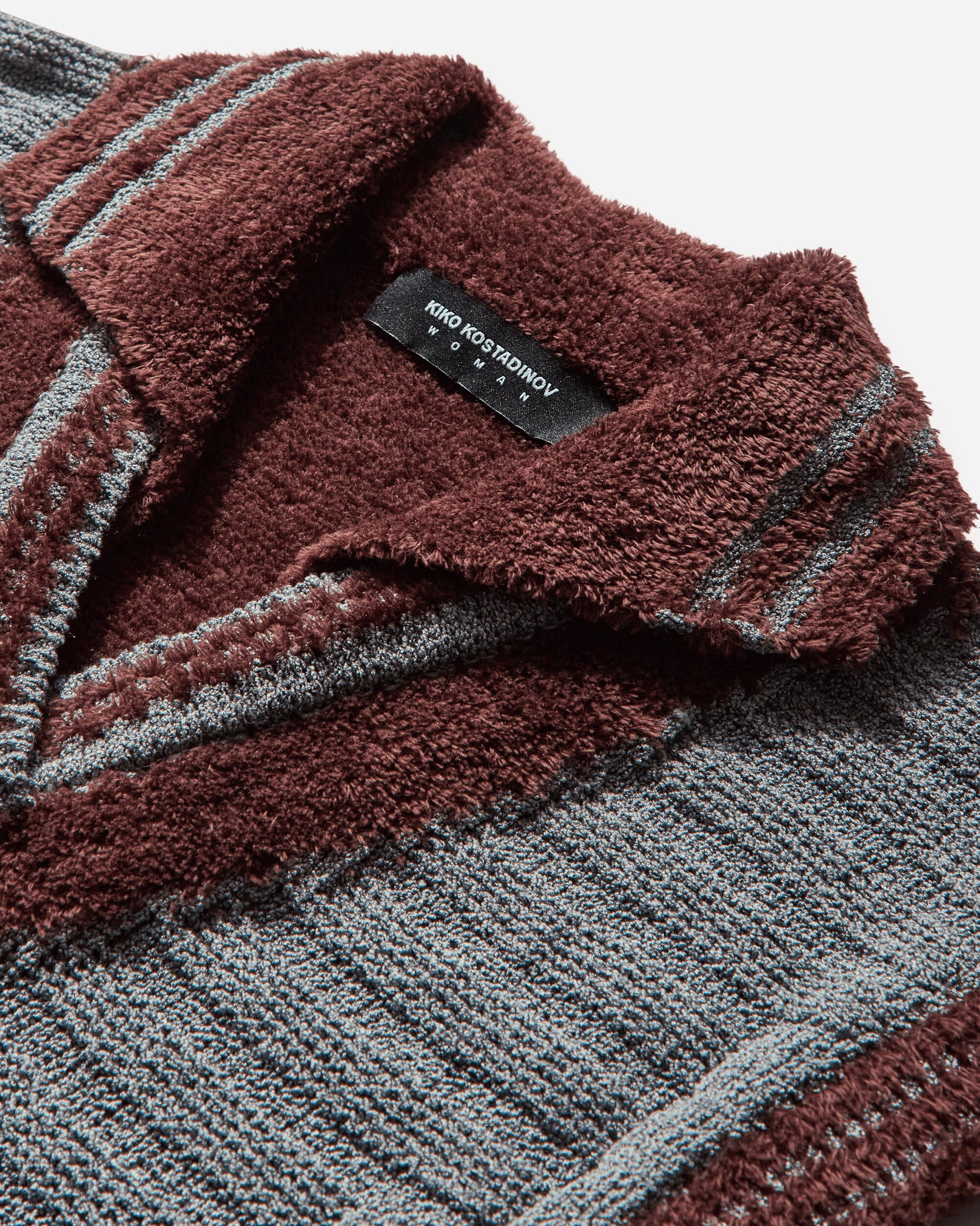 Kiko Kostadinov Wmns Quimby Sleeveless Polo Speckled Fossil Grey T-Shirts Polo KKWAW25KN12 131