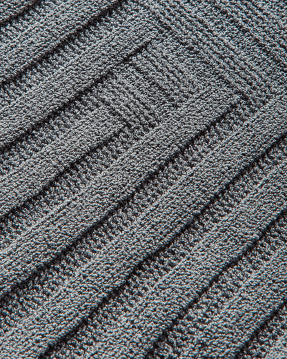 Kiko Kostadinov Wmns Quimby Sleeveless Polo Speckled Fossil Grey T-Shirts Polo KKWAW25KN12 131