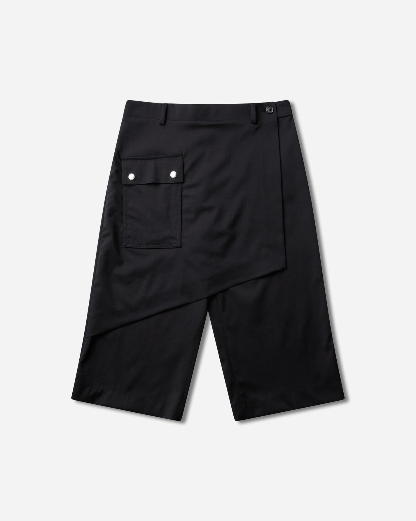 Kiko Kostadinov Wmns Linnet Wrap Culottes Crow Black Shorts Short KKWAW26T06 17