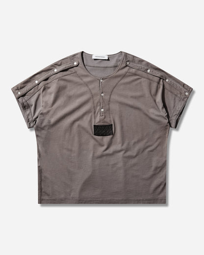 Kiko Kostadinov Sargo Short Sleeve Henley Iris T-Shirts Shortsleeve KKSS265TP03 88