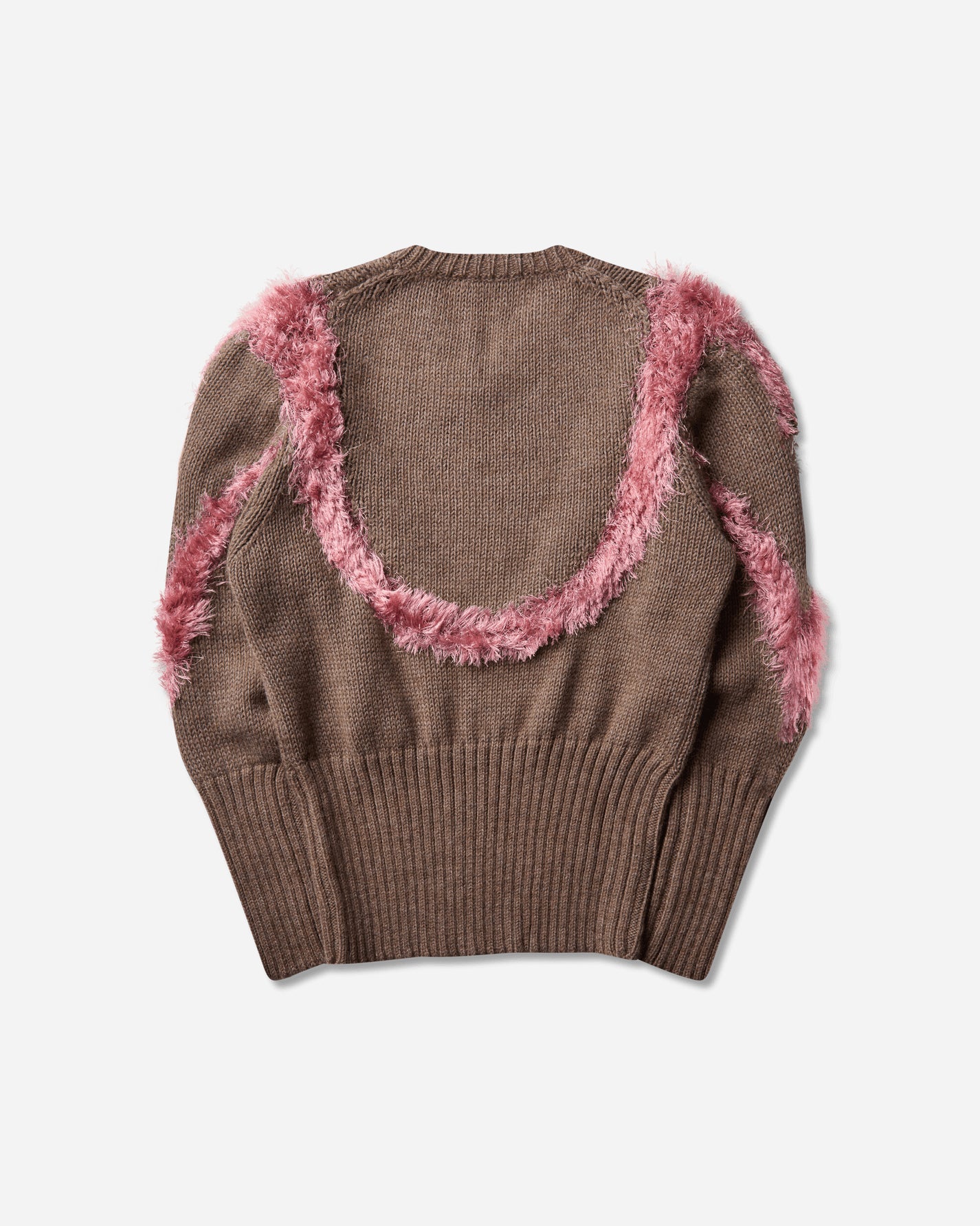 Kiko Kostadinov Wmns Macaw Jumper Dove Brown & Redpoll Pink Knitwears Sweaters KKWAW26KN07 94
