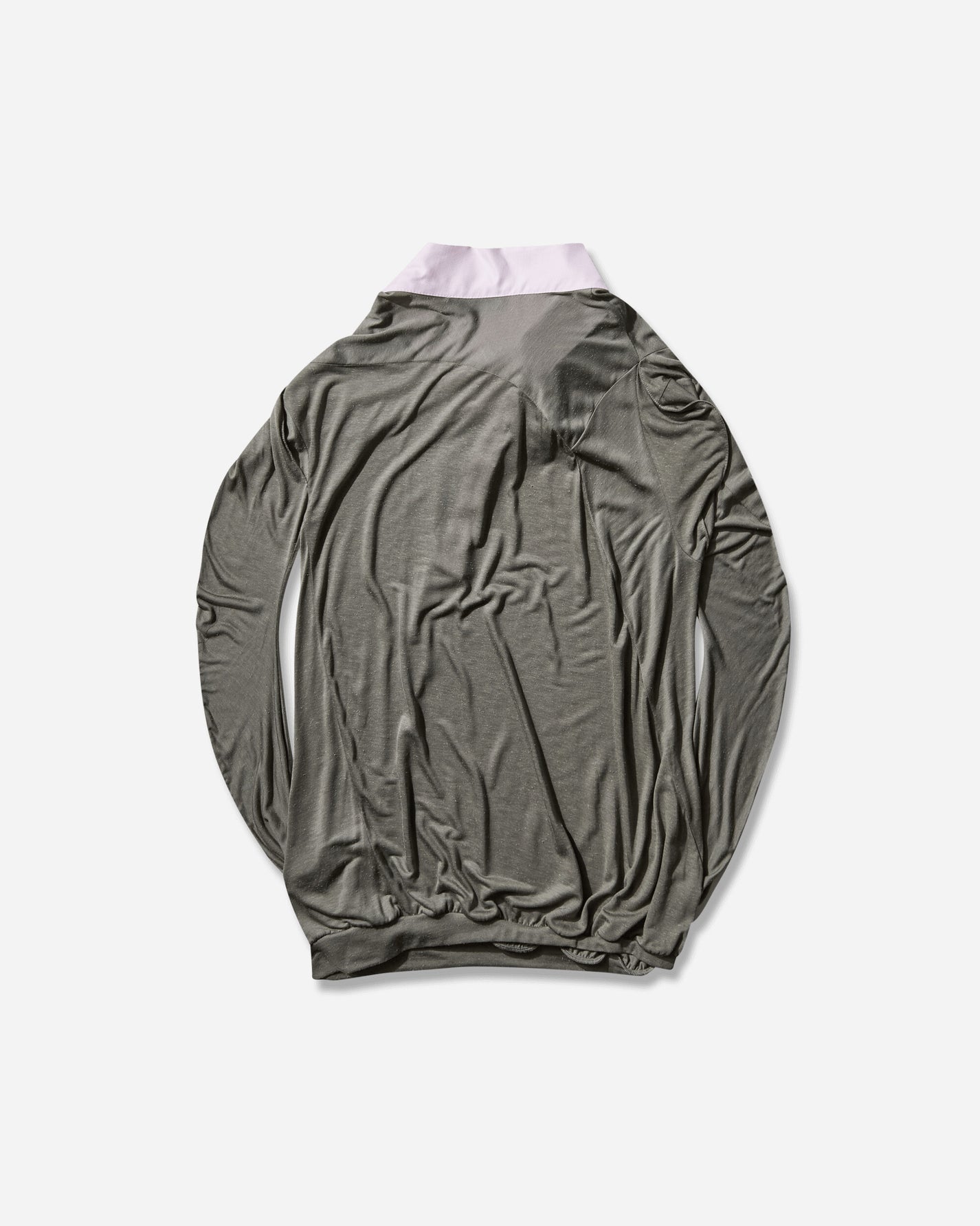 Kiko Kostadinov Wmns Howe Jersey Top Gargoyle Grey T-Shirts Top KKWAW25TP06 81