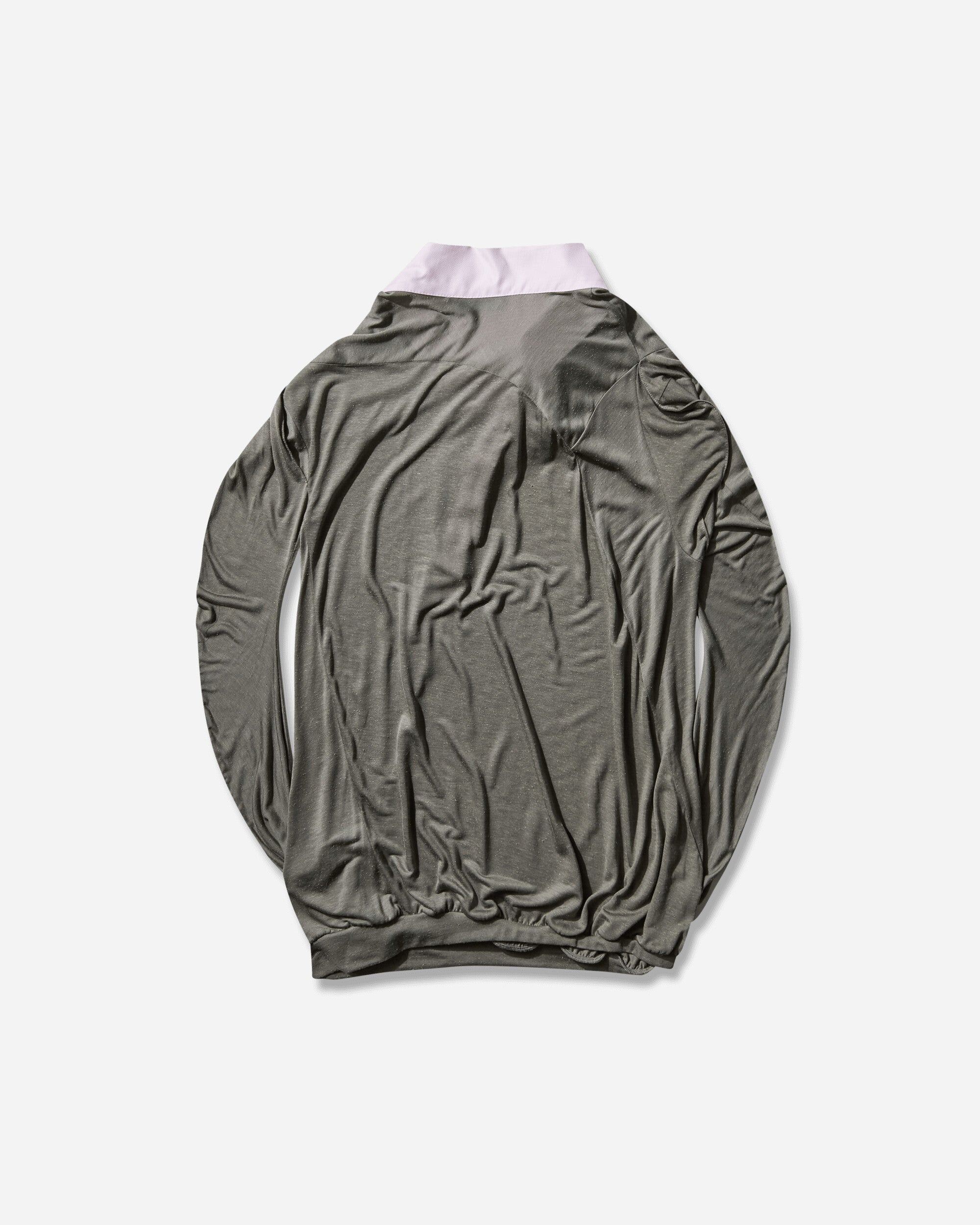 Kiko Kostadinov Wmns Howe Jersey Top Gargoyle Grey T-Shirts Top KKWAW25TP06 81