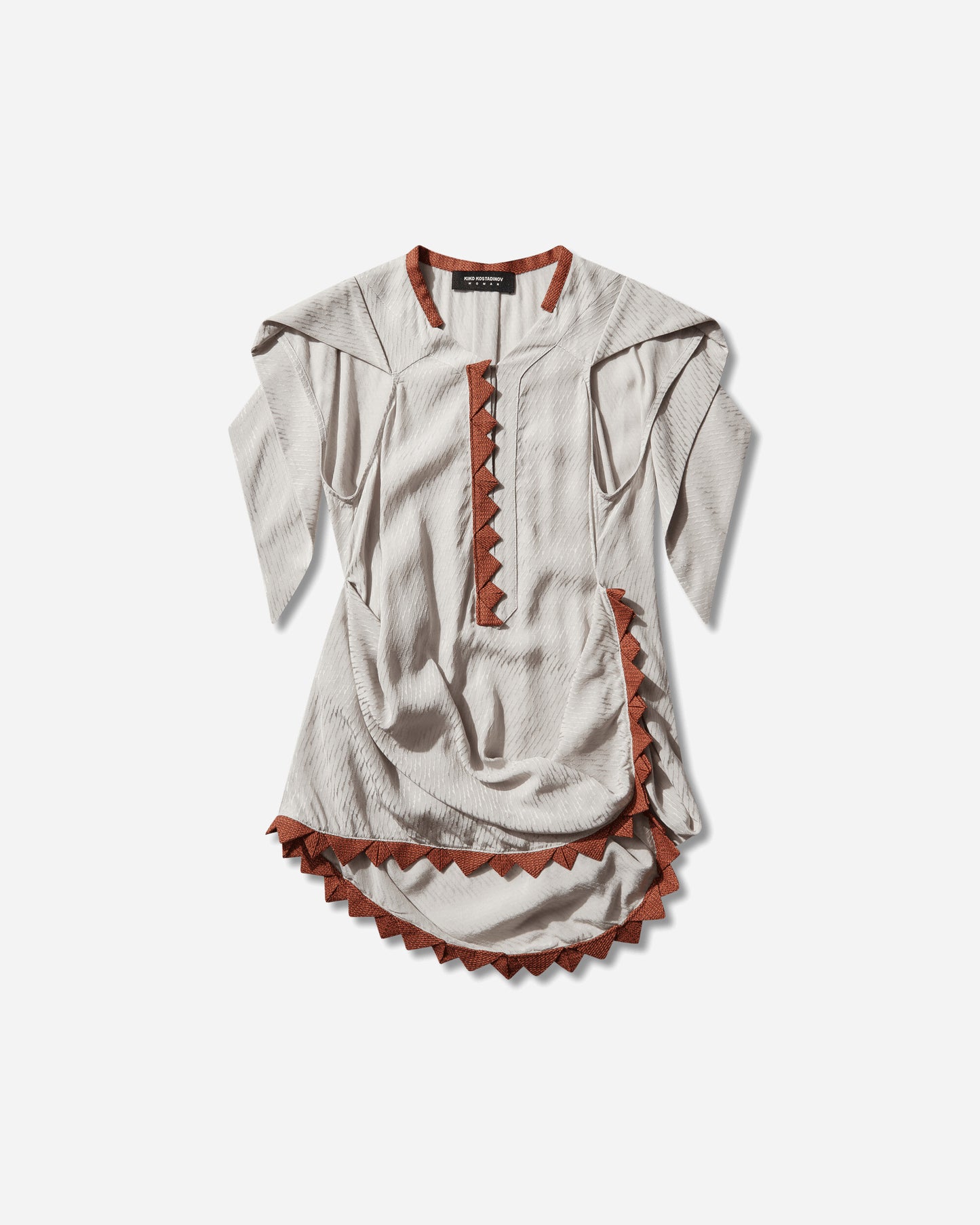 Kiko Kostadinov Wmns Weathervane Top Abalone T-Shirts Top KKWSS26SH01-45 001