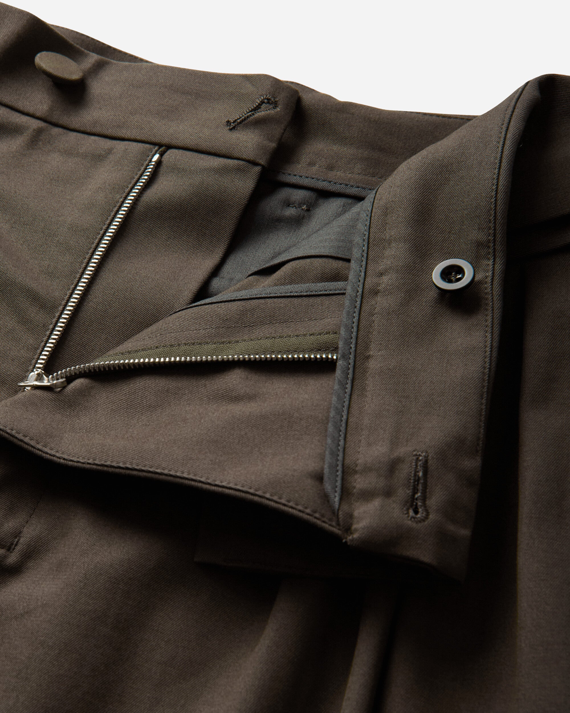 Kiko Kostadinov Dieze Wide Trousers Khaki Pants Trousers KKAW26T13 27