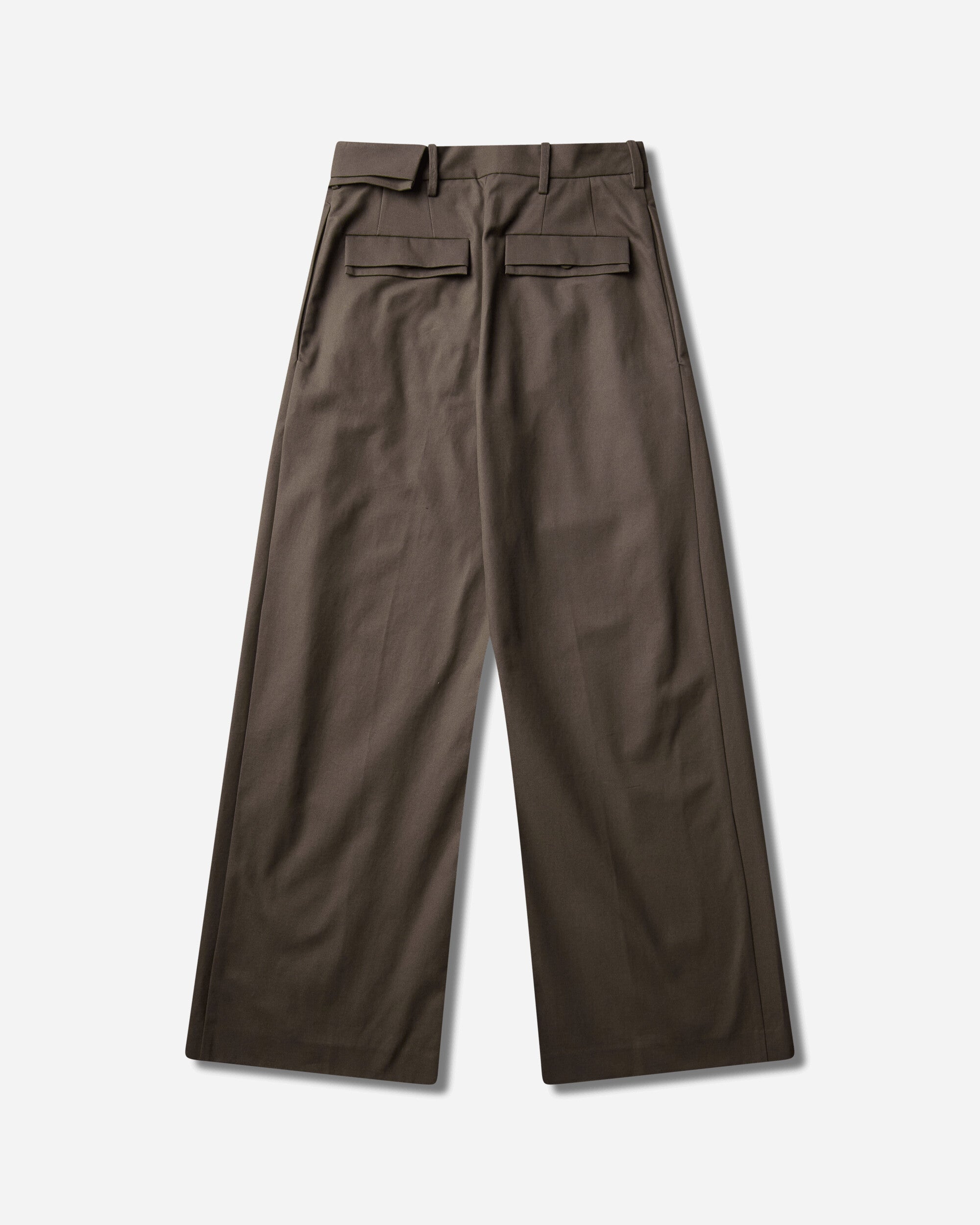 Kiko Kostadinov Dieze Wide Trousers Khaki Pants Trousers KKAW26T13 27
