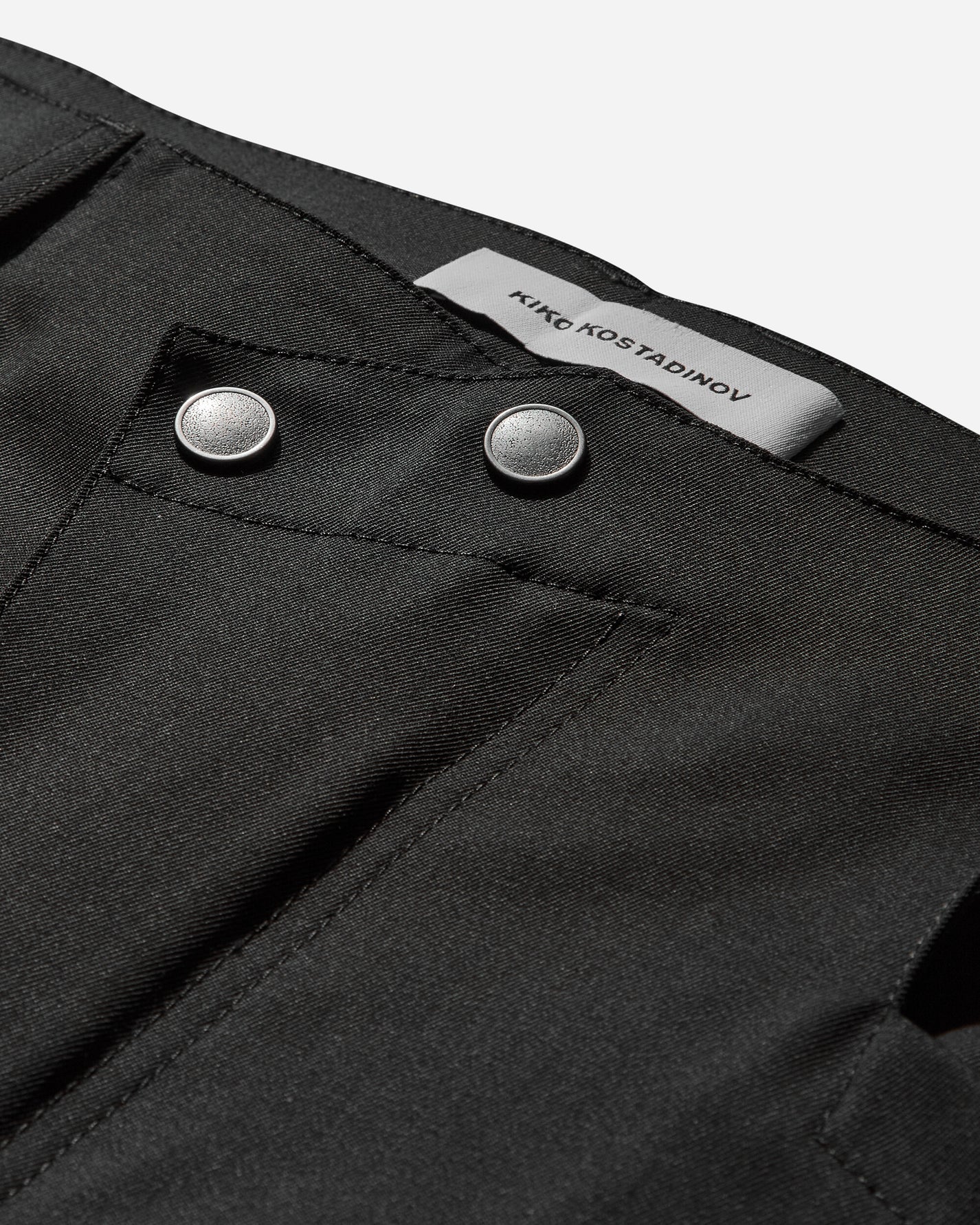 Kiko Kostadinov Kraner Trouser Crow Black Pants Trousers KKAW25T08 21