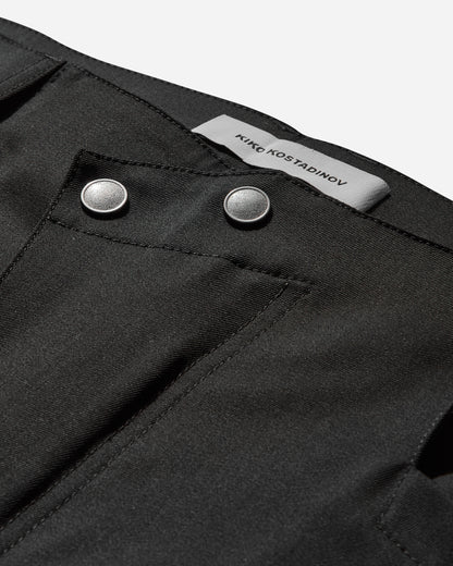 Kiko Kostadinov Kraner Trouser Crow Black Pants Trousers KKAW25T08 21