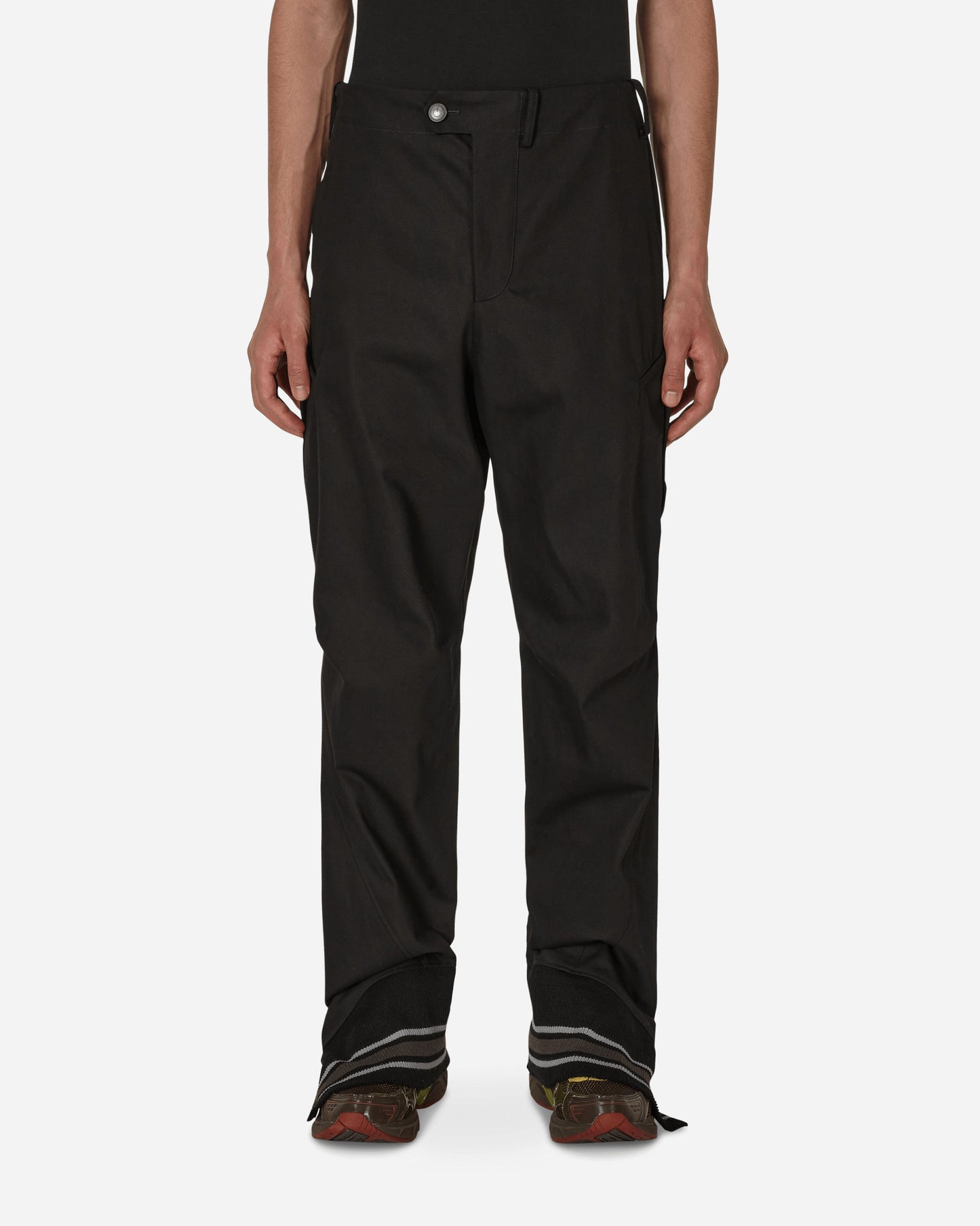 Kiko Kostadinov Valakas Cargo Trousers Jet Black  Pants Trousers KKAW22T02-5  001