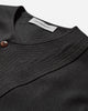 Kiko Kostadinov Slatina Cardigan Coal Black Sweatshirts Zip-Ups KKAW25TP05 66