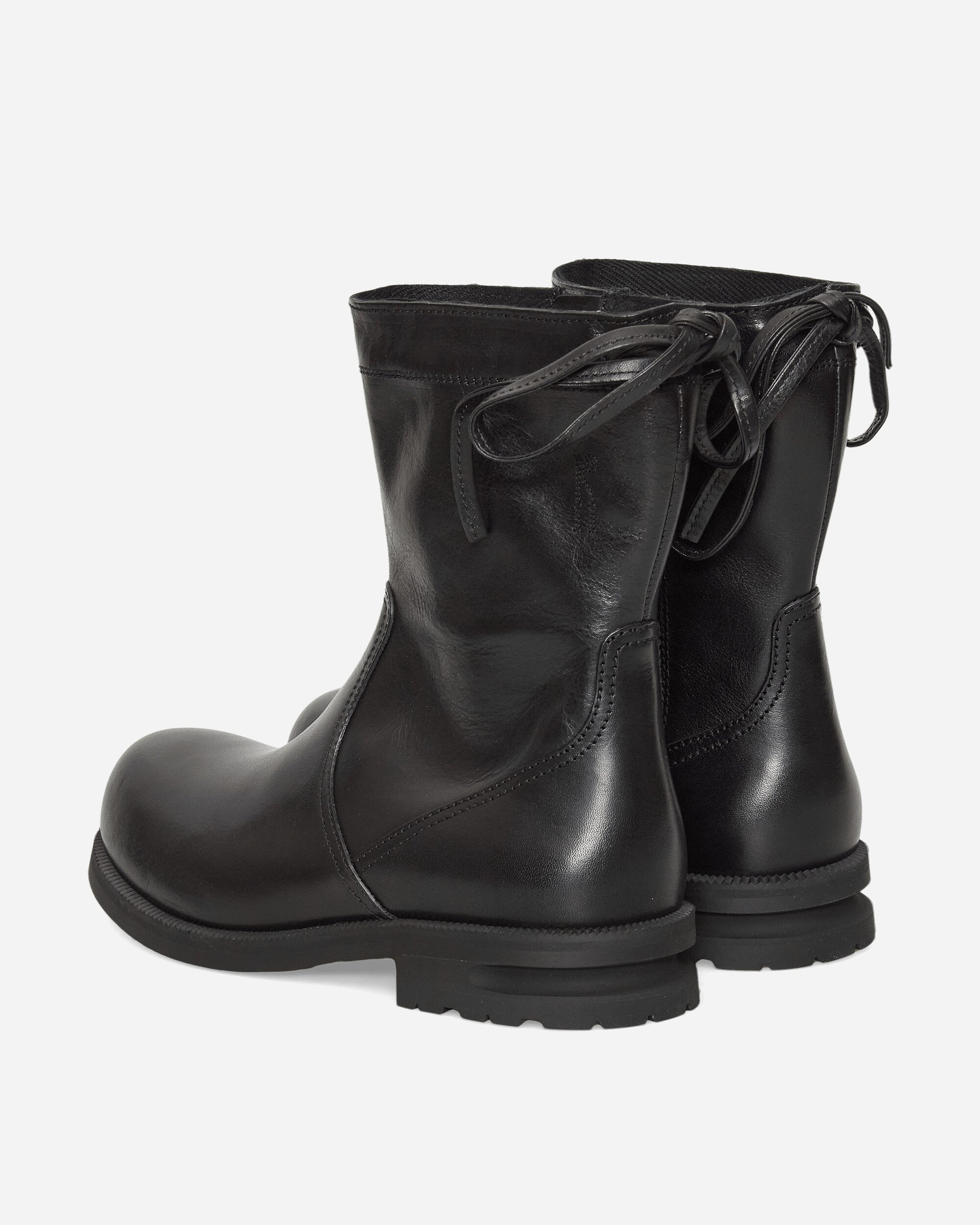 Kiko Kostadinov Farkas Boots Soot Black Boots Laced Up Boots KKSS265FT04 129