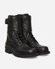 Kiko Kostadinov Fitz Military Boots Petrol Black Boots Laced Up Boots KKAW25FT01 156