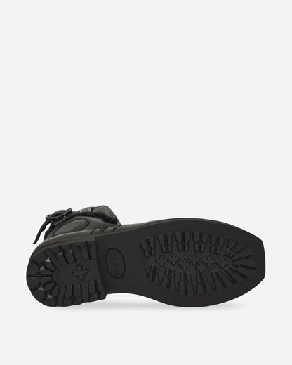 Kiko Kostadinov Fitz Military Boots Petrol Black Boots Laced Up Boots KKAW25FT01 156