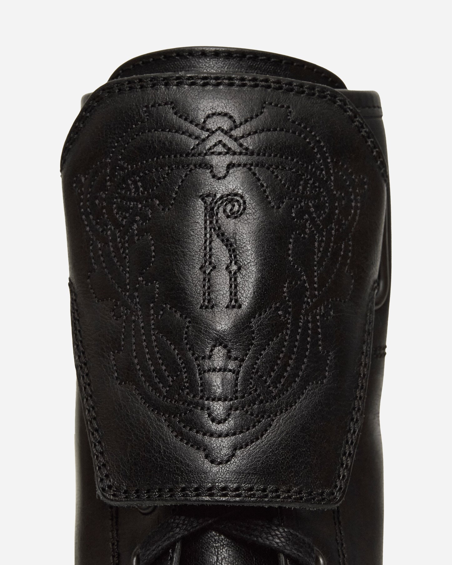 Kiko Kostadinov Fitz Military Boots Petrol Black Boots Laced Up Boots KKAW25FT01 156