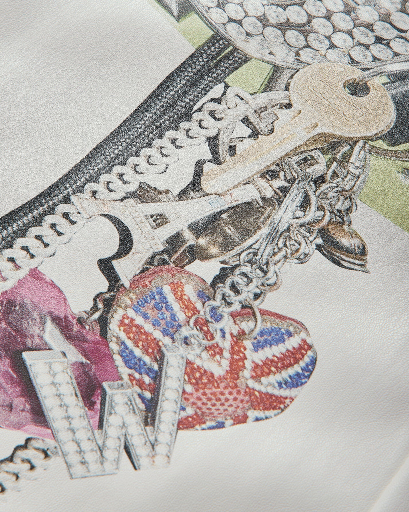 La Maskarade Wmns Keys Skirt White Skirts Mini SKIRT 001