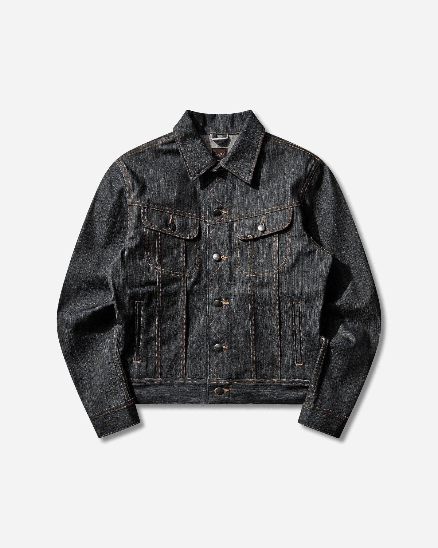 Lee 101 RIDER JACKET DRY BLUE DRY BLUE Coats and Jackets Jackets 112372626 018472