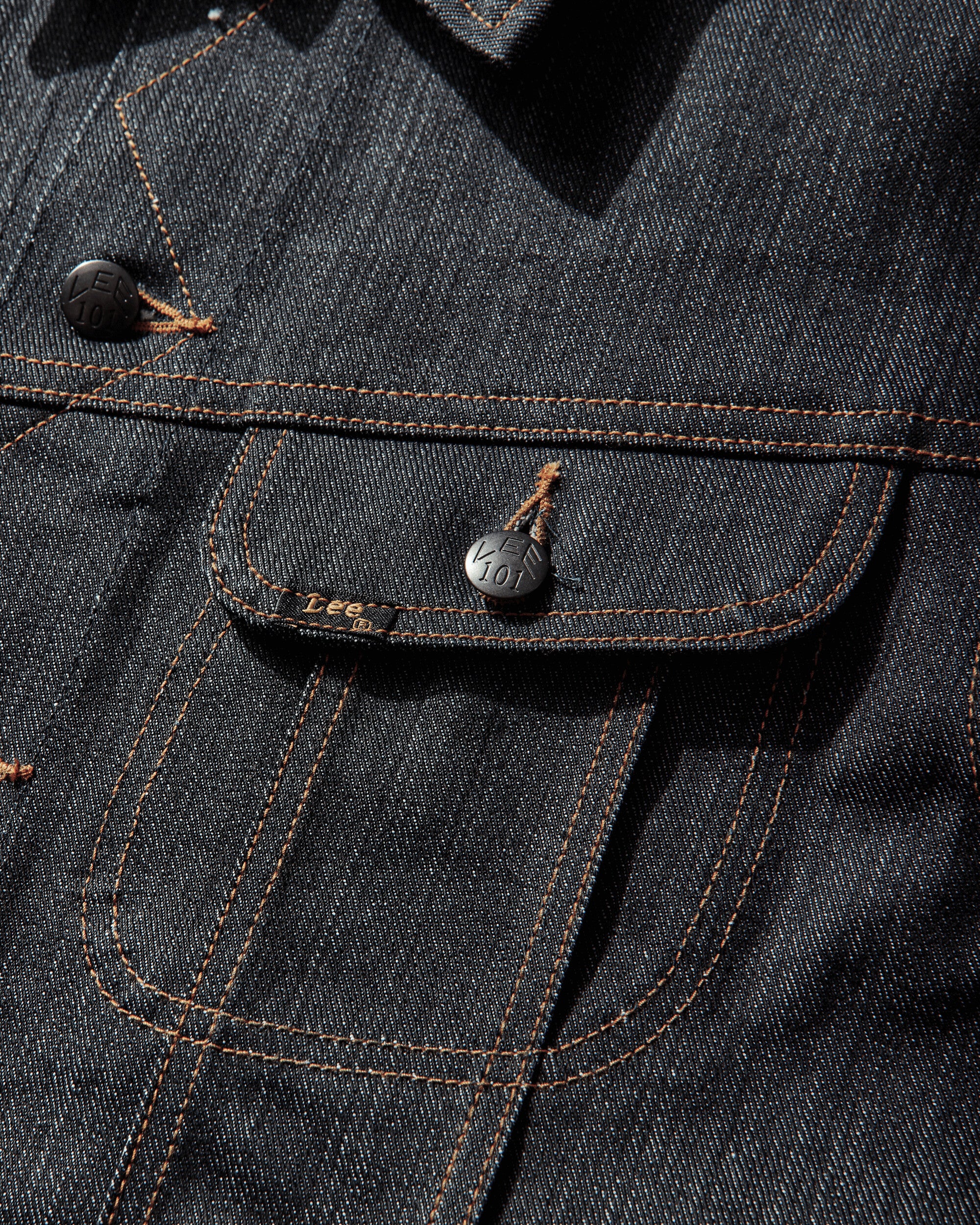 Lee 101 RIDER JACKET DRY BLUE DRY BLUE Coats and Jackets Jackets 112372626 018472