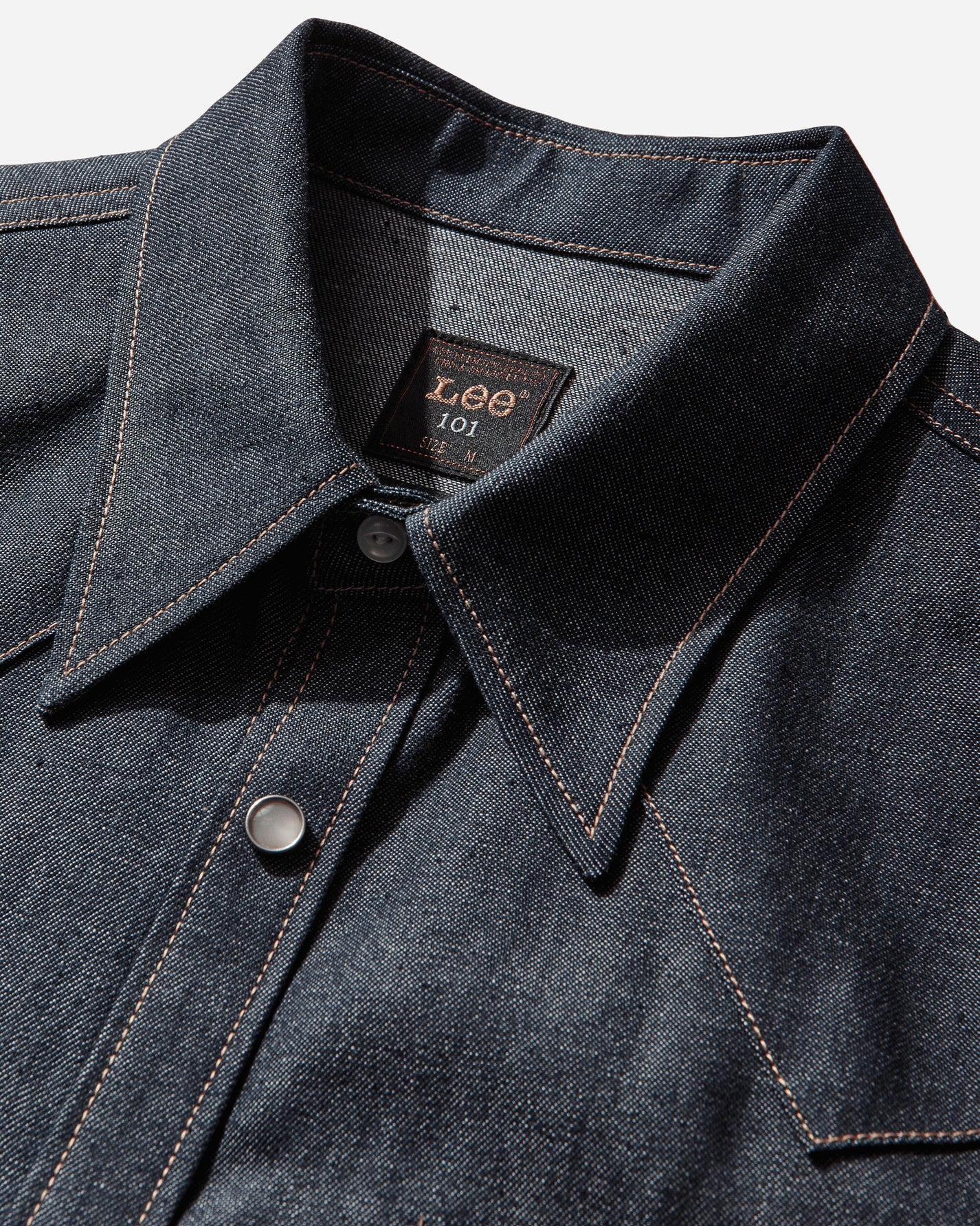 Lee 101 50S WESTERN SHIRT DRY BLUE DRY BLUE Shirts Longsleeve Shirt 112367322 018472