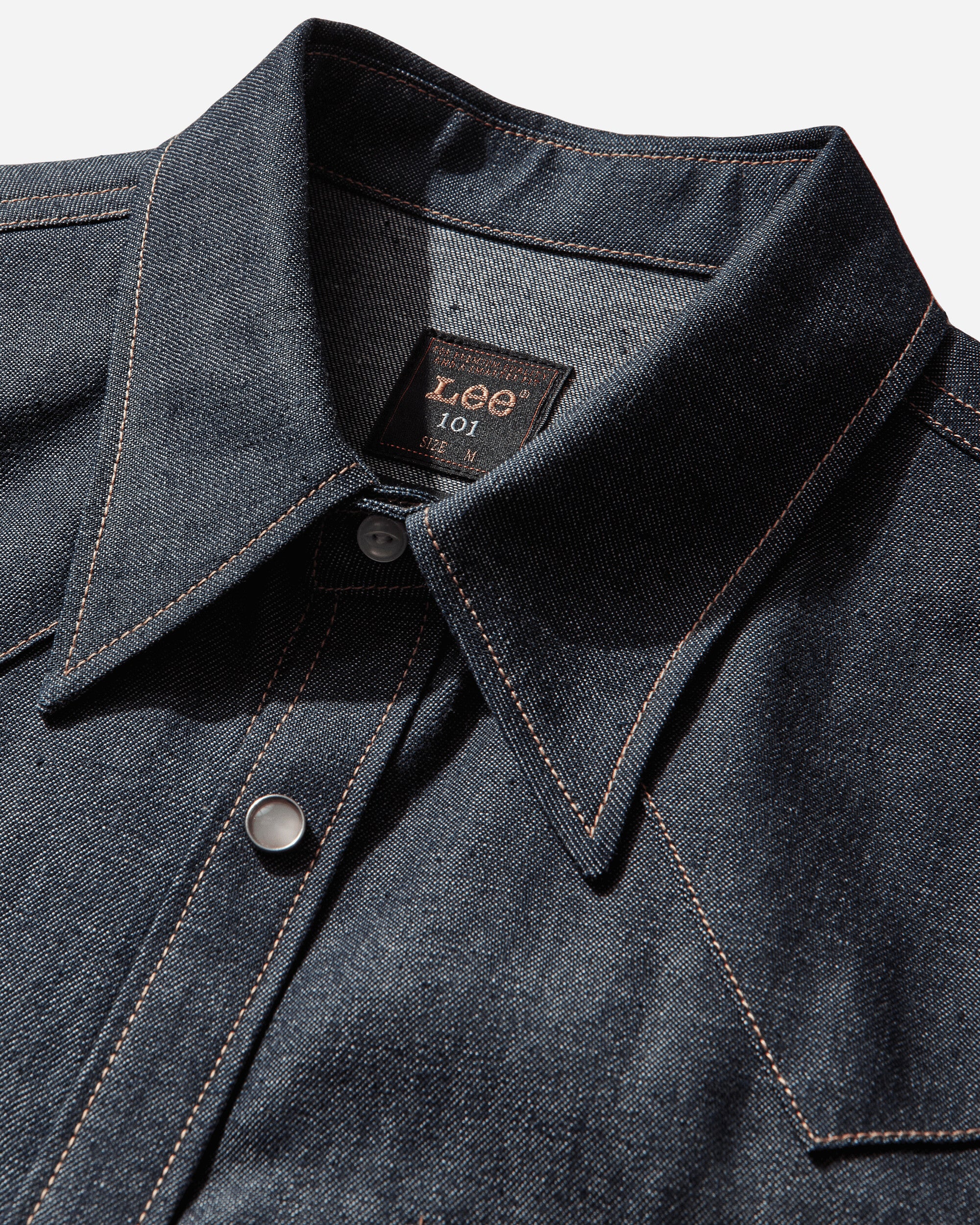 Lee 101 50S WESTERN SHIRT DRY BLUE DRY BLUE Shirts Longsleeve Shirt 112367322 018472