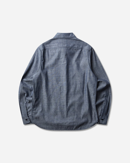 Lee 101 101 Heritage Ww Shirt Dry Blue Dry Blue Shirts Longsleeve Shirt F112372625 Dry Blue