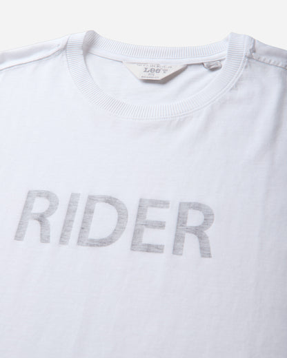 Lee 101 101 Short Slv Graphic Tee Bright Wh Bright White T-Shirts Shortsleeve F112387717 Bright White