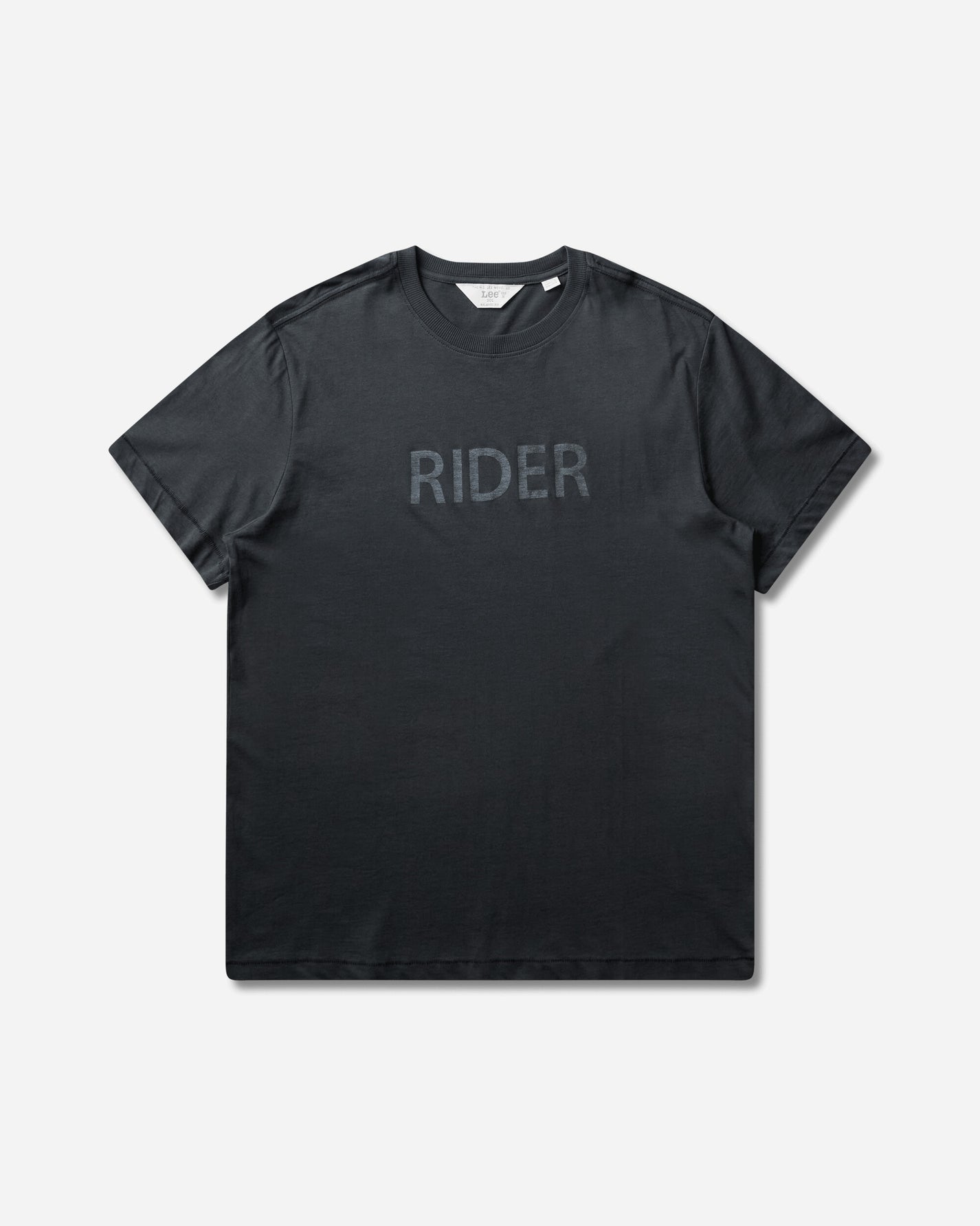 Lee 101 101 Short Slv Graphic Tee Washed Bl Washed Black T-Shirts Shortsleeve F112387718 Washed Black