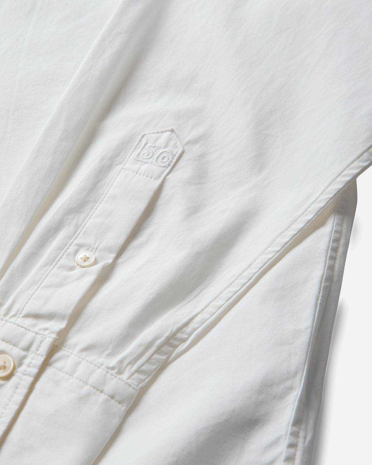 Levi's Wmns Blue Tab Core Ls Woven Neutrals White Shirts Blouses 006UD 0002