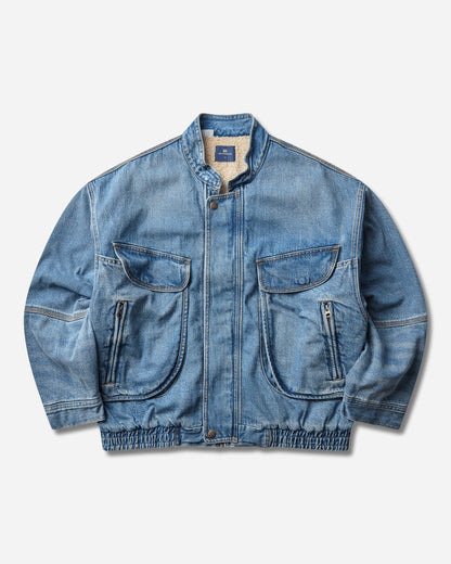 Levi's Blue Tab Denim Bomber Blues Blue Coats and Jackets Bomber Jackets 006V0 0000
