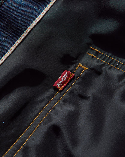 Levi's X Sacai Rvrsbl Bomber Blacks Sacai Black Black Coats and Jackets Bomber Jackets 0035K 0000