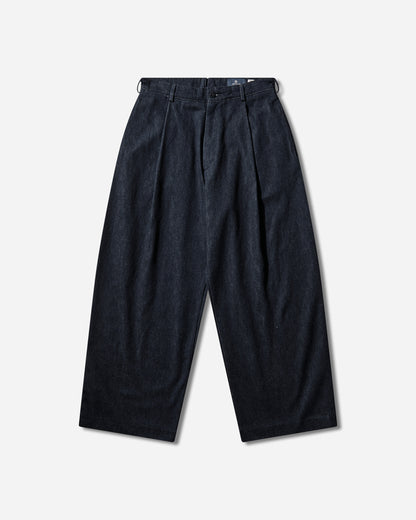 Levi's Blue Tab Pleated Trouser Ivy W Med Indigo Pants Casual 004T1 0000