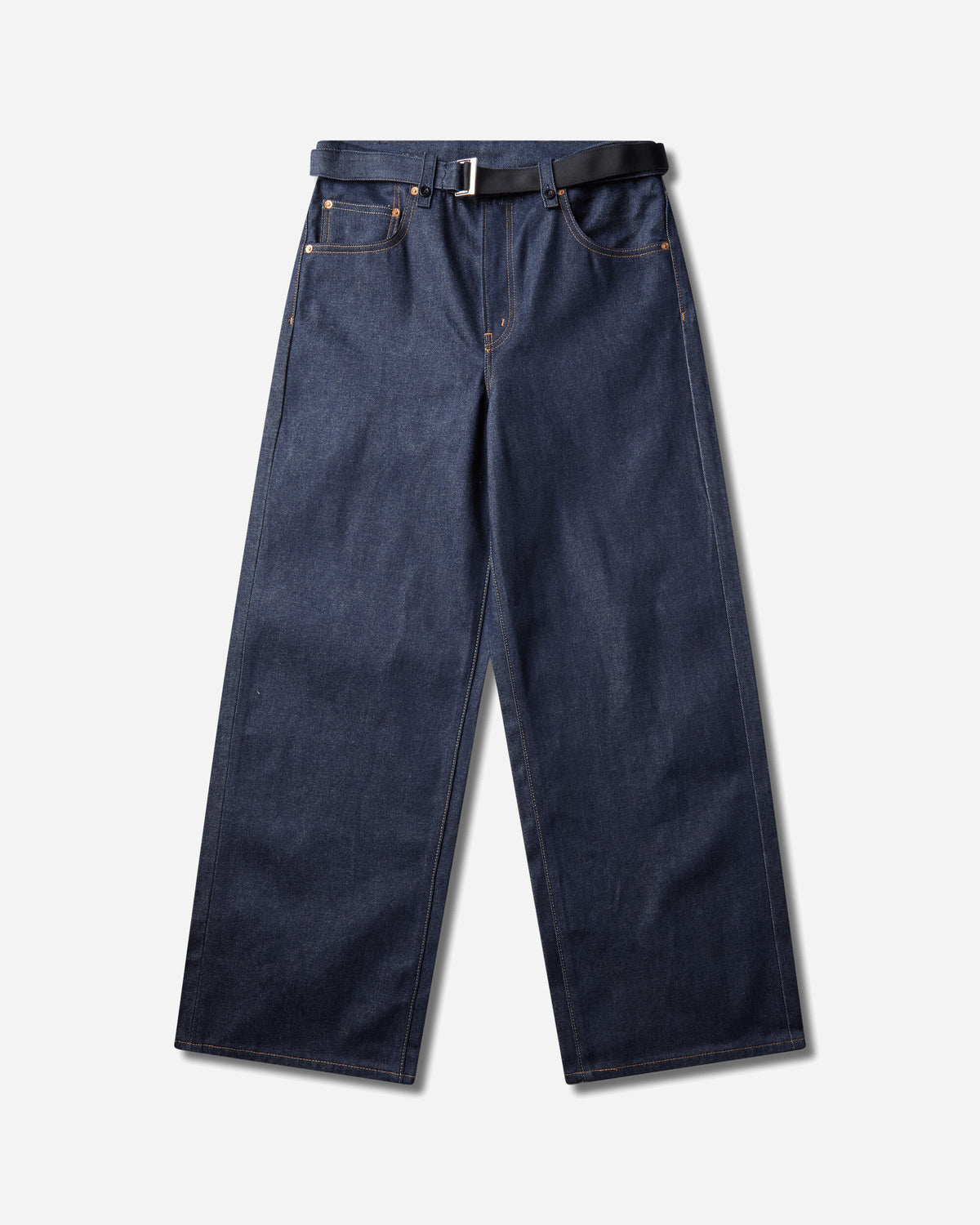 Levi's Levi's x Sacai Unisex Pants Wide Rigid Indigo Pants Casual 008BK-0001 499