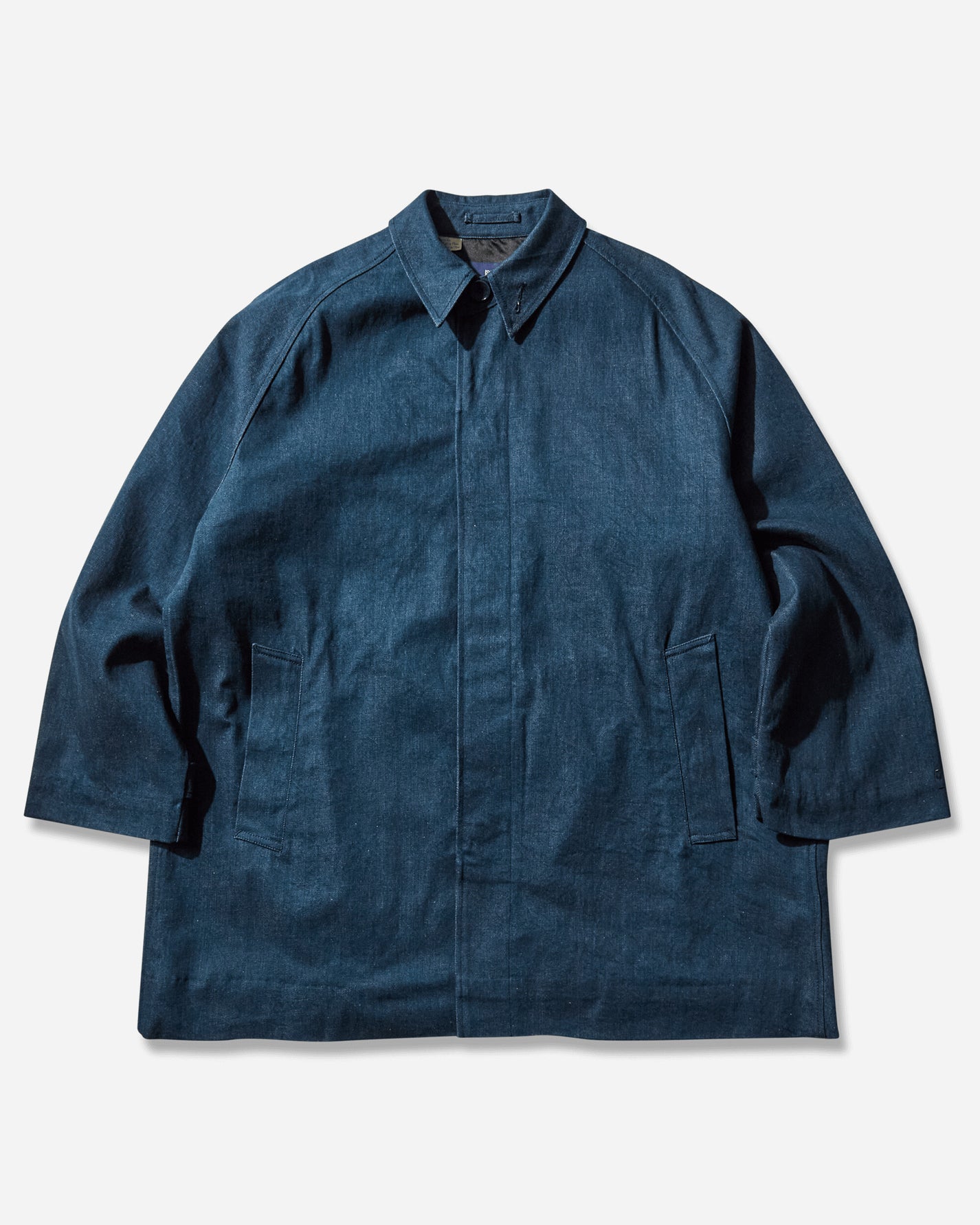 Levi's Denim Mac Coat Med Indigo  Worn In Med Indigo Coats and Jackets Coats 0033T 0000