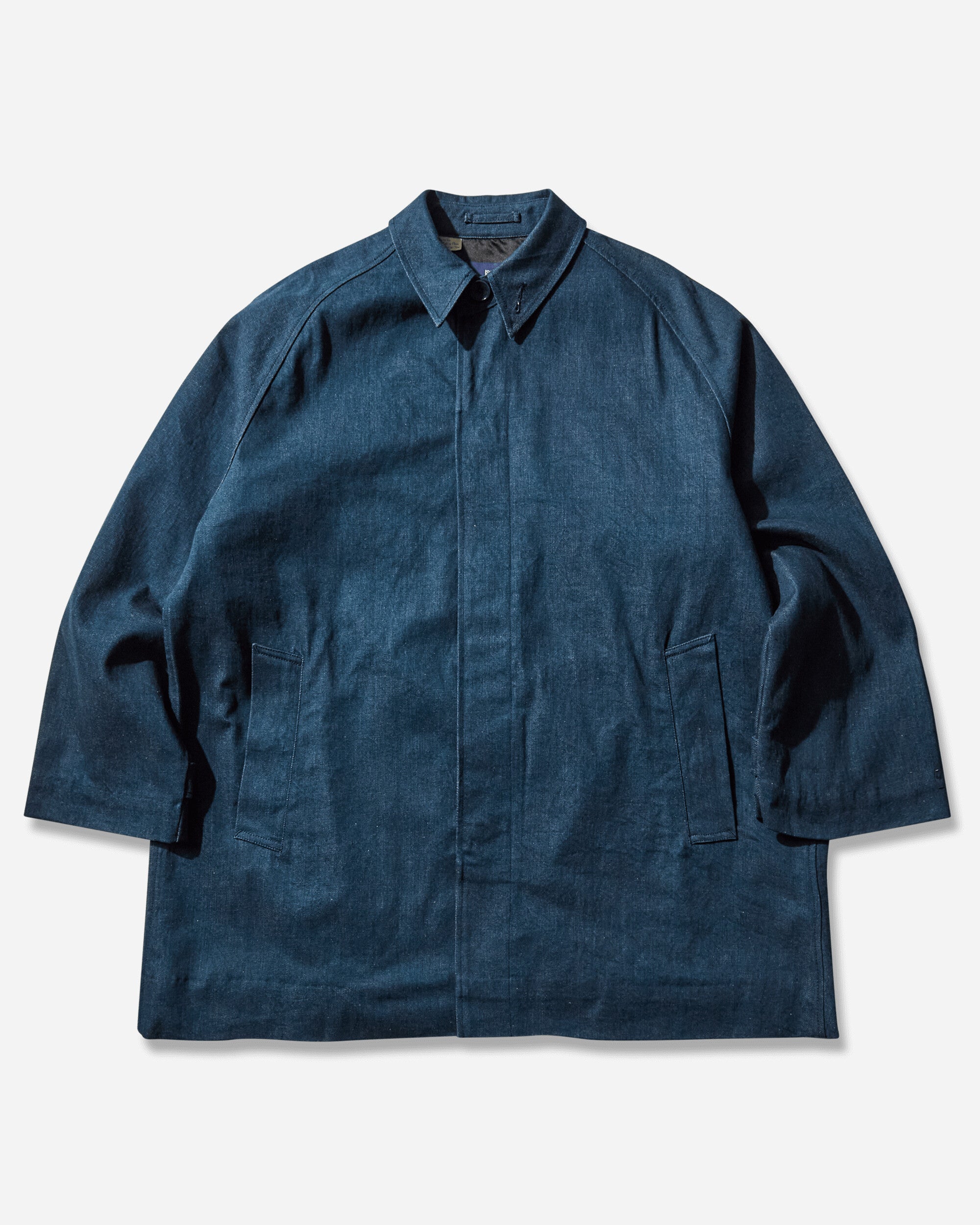 Levi's Denim Mac Coat Med Indigo  Worn In Med Indigo Coats and Jackets Coats 0033T 0000