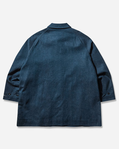 Levi's Denim Mac Coat Med Indigo  Worn In Med Indigo Coats and Jackets Coats 0033T 0000